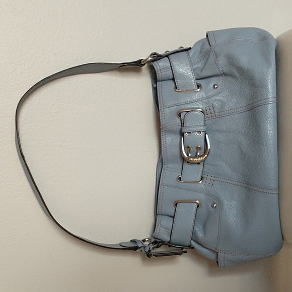 EUC | Light Blue Tignanello Magnetic Closure Handbag - Picture 9 of 10
